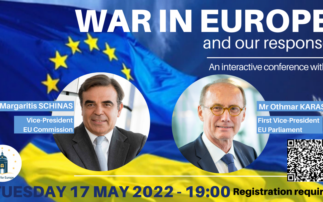 Conférence: La guerre en Europe et notre réponse